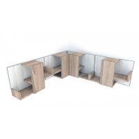 ANSAMBLU BIROU BOB SI DRESSING DSO / DECOR K010